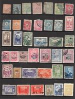 Turkey Mainly used lot from 1862 to 1949 on 2 stockcards ex an old-time collec.