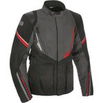 OXFORD MONTREAL 4.0 MENS TEXTILE WATERPROOF MOTORCYCLE JACKET GREY / BLACK / RED