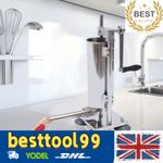 3L Commercial Sausage Stuffer Meat Filler Machine Stainless Steel+ Filling Tubes