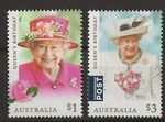 Australia 2018 - Queen Elizabeth II Birthday Set of 2 - MNH