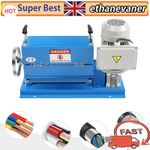 370W Electric Wire Stripping Machine Automatic Cable Stripper 1.5-38mm Peeler UK