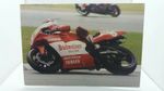 Vintage  Postcard Randy Mamola Motorcycle Grand Prix Star Budweiser Yamaha 