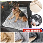 Backseat Pet Bed Mat Fuzzy Car Back Seat Cover Travel Pet Mat 63cm x 138cm