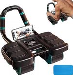 Healthy Belly Wheel Wheel Abdominal Fitness Wheel w/ 6 Elbow Support Ab Roller