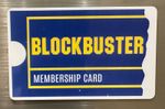 Novelty Blockbuster Video Membership Card | Plastic Card for Wallet | JOKE