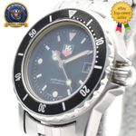 [Exc+5] TAG Heuer Professional 2000 929.208G Black Dial Qz Women's Vintage Watch