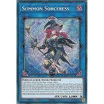 BLMM-EN157 Summon Sorceress : Secret Rare Card : 1st Edition : YuGiOh TCG