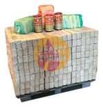 GREAT BRITISH PRODUCT - HOTBLOCKS BRIQUETTES  3/4 HANDY PALLET.
