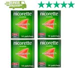 4x Nicorette Invisi 25mg Patch - 14 Patches Pack of 4 (Total 56) 100% ORIGINAL⭐⭐