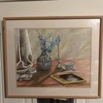Still Life Pastel Signed Sean Malmberg Pompano Beach Gallery “Nat. Geo. Morning”