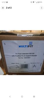 Baxi / Main 1mtr Flue Extension Type A