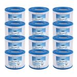 12 X Spa Hot Tub Filter Cartridge Compatible For Lay-Z-Spa Intex Type VI Bestway