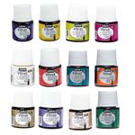 Pebeo Vitrail Glass Paint 45ml, Selection of Colours & Mediums
