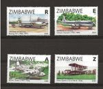 ZIMBABWE 2020 CENTENARY OF AVIATION IN ZIMBABWE SET OF 4  MNH