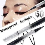 1PC Black Liquid Eyeliner Waterproof Long Lasting Eye Liner Pen Makeup Cosmetic