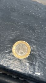 Germany 2002 1 Euro Coin - Bimetallic Multicolour Eagle Design
