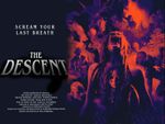 THE DESCENT 2005 quad poster print 30x40" Neil Marshall Myanna Buring FREE P&P