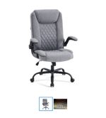 Castlove ergonomic office chair,flip up arm rests highback rocking function A23