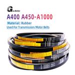 A Section V Belt Sizes A400-A1000 V Belts 13mmx8mm Triangle Transmission Belts