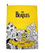 OFFICIAL THE BEATLES YELLOW SUBMARINE RECYCLED COTTON TEA TOWEL BNWT HMB