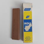 VINTAGE NORTON INDIA SHARPENING STONE ROUND OILSTONE FINE S14