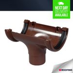 Flo Plast ROUND RUNNING OUTLET - BROWN