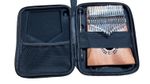 Everjoys Kalimba Thumb Piano 17 keys with Learning Package Hardbody Case