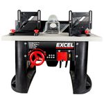 Excel Bench Top Table Router Cutter 240V with Variable Speed Motor 1500W Black