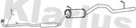 Klarius DU109A Exhaust System Fits Daihatsu Sirion 17410B1050