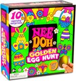 NeeDoh Golden Egg Hunt - Sensory Squeeze Toy Squishy Toy Set Easter Fidget Toy**