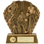 Basketball Trophy 3  Sizes  FREE ENGRAVING A1664 Resin Construction
