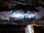 Mot Fail Exhaust Silencer Repair Bandage Tape Rap Around Fix Heat Proof Repair