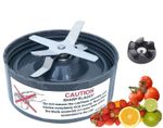 For NUTRIBULLET 600W 900W Juicer Blender Replacement Cross Extractor Blade Base.