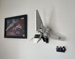 Wall Display Mount for Lego Star Wars 75302 Imperial Shuttle
