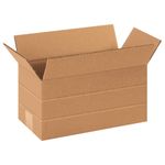 GRAINGER APPROVED 55VG71 PK 25 Shipping Box,12x6x6-2 in 55VG71