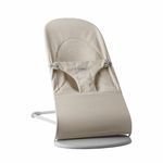 BabyBjörn Bouncer Balance Soft Woven/Jersey Tri-Fabric Light Beige  Brand New