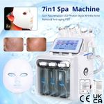 New 7In1 Hydra Water Facial Cleaner Aqua Peel Hydro Dermabrasion Beauty Machine