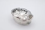 Fabulous Antique Solid Silver Potpourri Box London 1907 by William Comyns