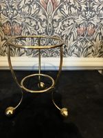 BRASS BOTTLE DISPLAY STAND FOR HAMILTON AND TORPEDO bottles. 10oz