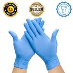 Nitrile Gloves Blue Disposable Powder Latex Free Small Medium Large 100 500 2000