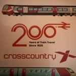 CrossCountry Trains Railway 200 Greatest Gathering Sticker 220 170 x2 stickers 