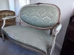 Louis XVI 19th Century French Salon Chair, Settee