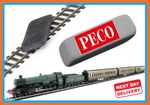 Peco Track Cleaner Abrasive Rubber Block OO Gauge Model Railway - FREE DELIVERY