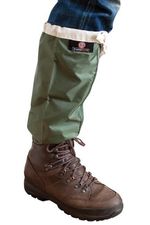 Travelsafe Leech and Tick Socks Protective Oversocks Leechsocks Green/Grey