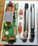 Miele electronics repair EL 200 C carefree package including shock absorber + engine carbon