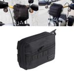 Club Style Handlebar Bag Traveller Bar Bag For Harley Sportster Dyna Softail