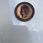 1888 Exhibition of Women's Industries  - Bronze Medallion by Amor