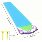 Inflatable Lawn Water Slide for Kids & Adults  Slip and Slide with Splash Pool
