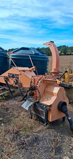 PowerUp Tractor PTO Wood Chipper 8inch Feed Rollers 2017 Good Condition