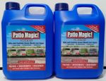 Patio Magic Concentrate Cleaner For Patios Driveways Masonry 5 Litres 2 x 2.5L